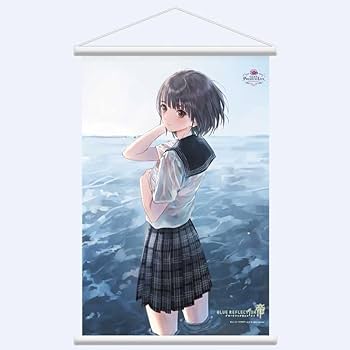 ラ*ャ様 ブルーリフレクション B2メタルクリアポスター&日菜子愛用リップクリー ラ*ャ様 ブルーリフレクション B2メタルクリアポスター&日菜子